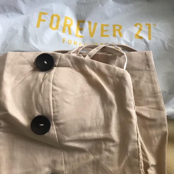 Forever 21 Linen Jumpsuit! (brand new!) - Picture 4 of 6